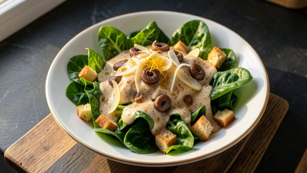 Classic Caesar Salad Recipe With Anchovies: Umami Depth From Fishy Secret Ingredient