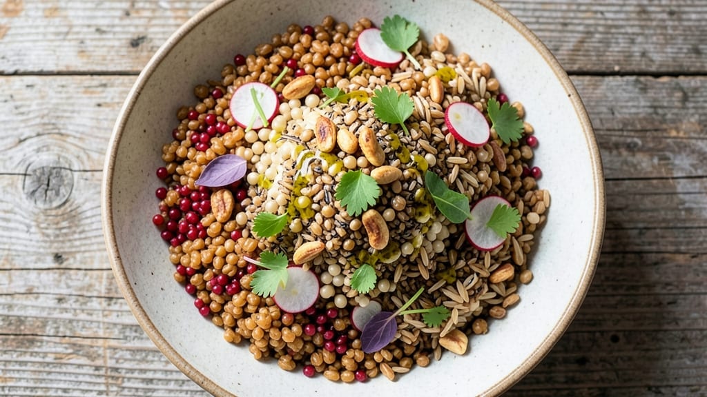 5 Grain Salad Recipe: Nutty, Crunchy, and Protein-Packed Picnic Powerhouse