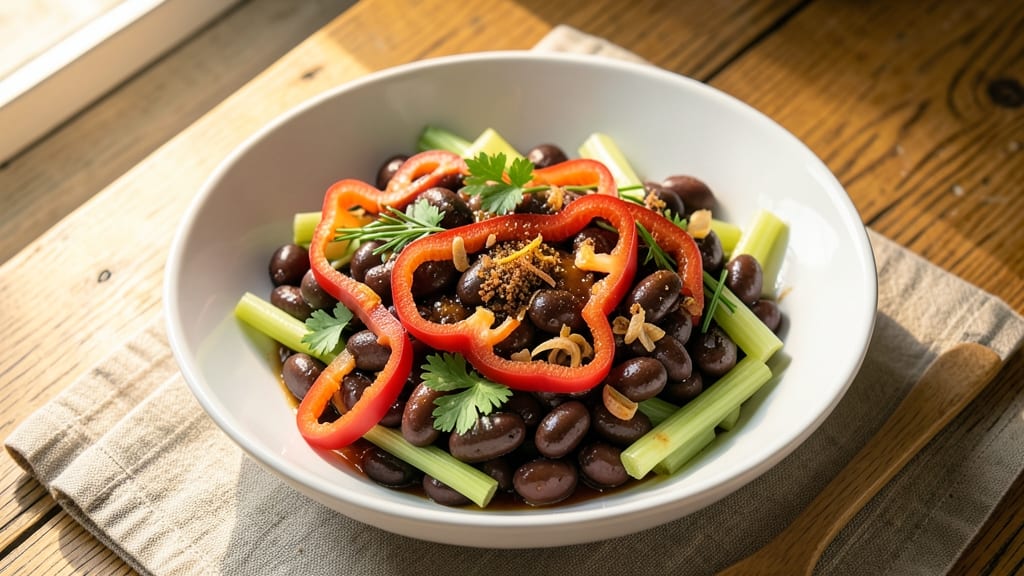Cold Baked Beans Salad Recipe: Smoky-Sweet Bean and Celery Crunch