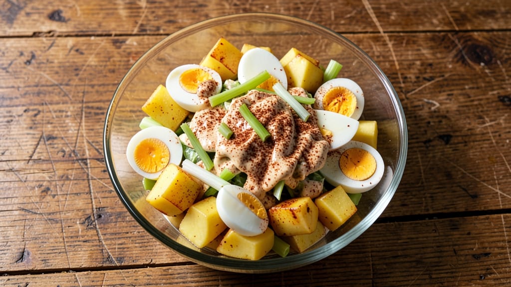 Charlie's Cafe Potato Salad Recipe: Smoky Paprika and Celery Crown Crunch