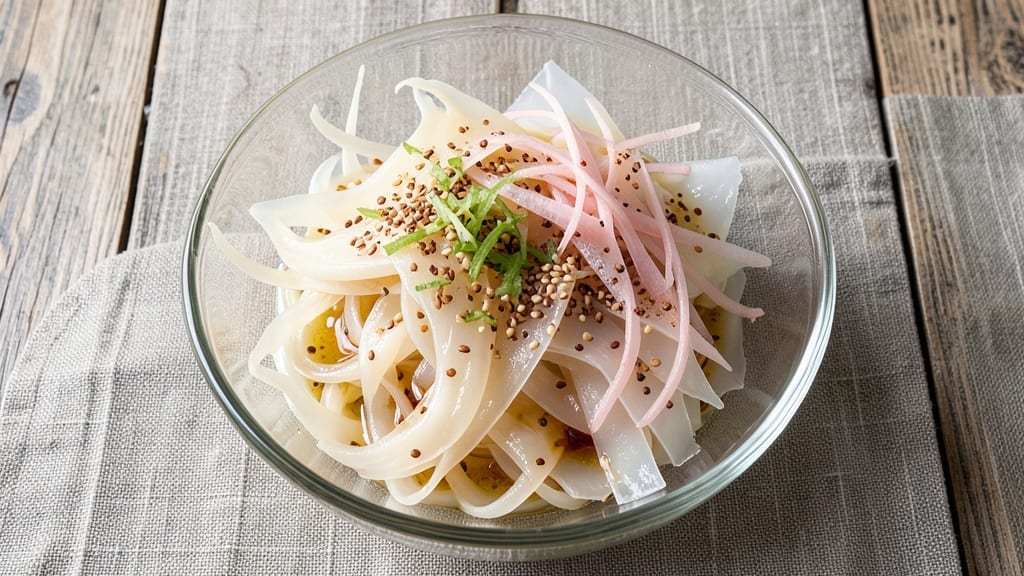 Cold Jellyfish Salad Recipe: Silky Textures and Citrus-Marinated Freshness