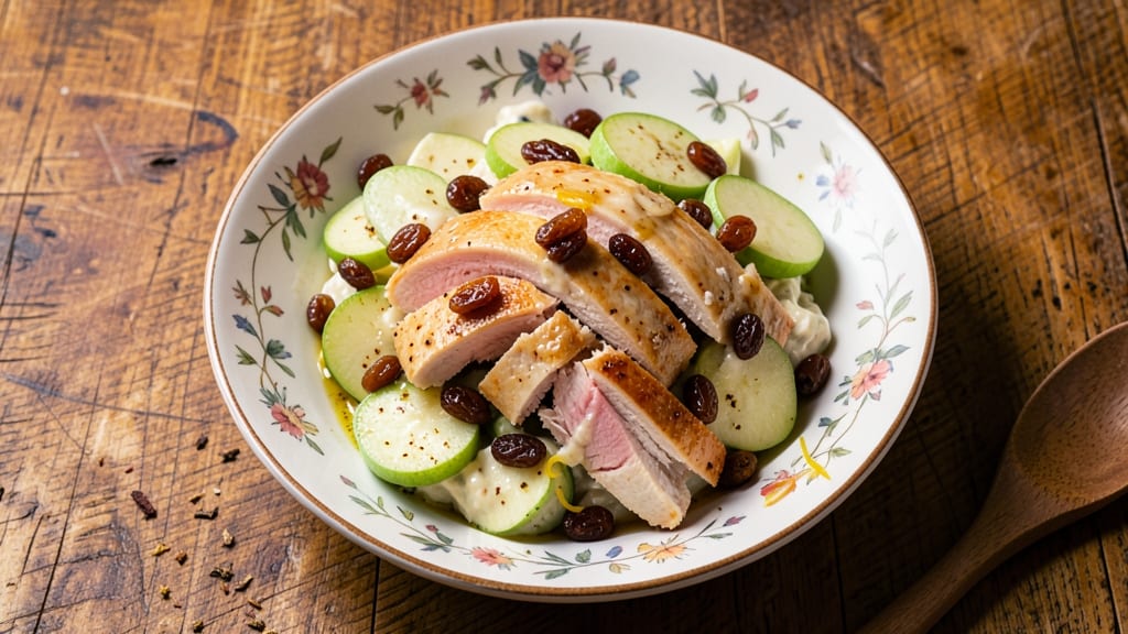 Chicken Salad with Apples and Raisins Recipe: Warm Spiced Crunch for Cozy Picnics