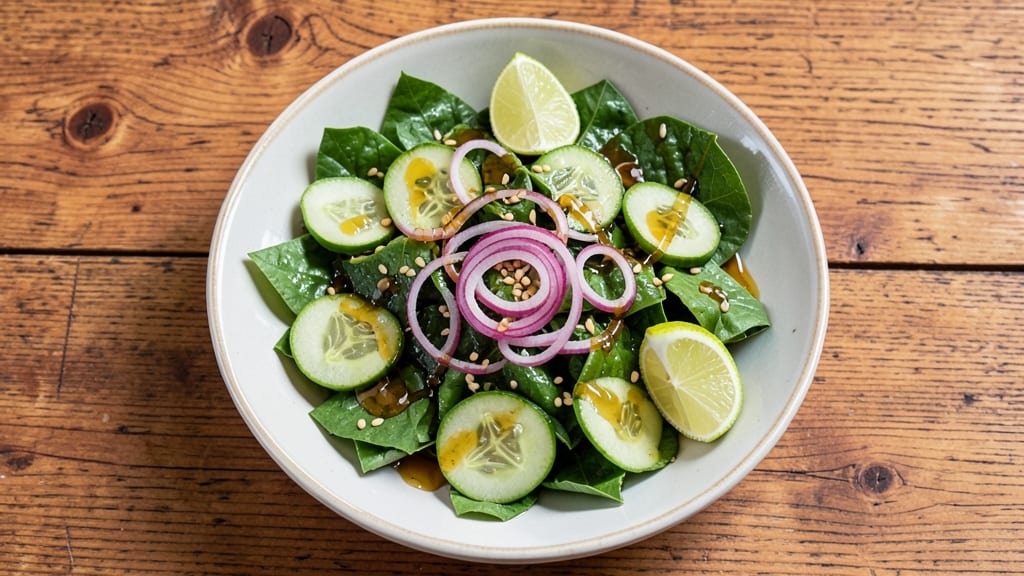 Chayote Leaves Salad Recipe: Earthy Greens With Zesty Lime Dressing