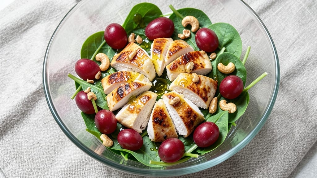 Cashew Chicken Salad Recipe With Grapes: Nutty-Sweet Crunch in Every Bite