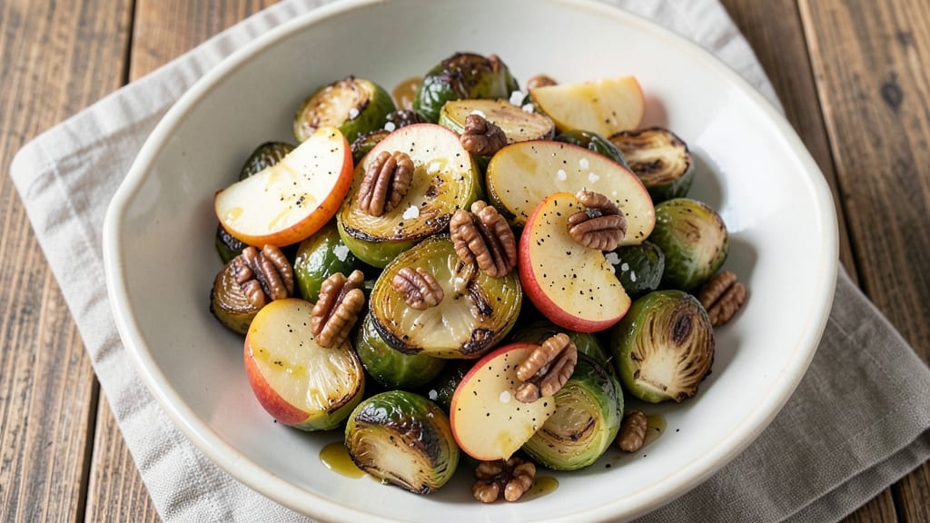 America's Test Kitchen Brussels Sprout Salad Recipe: Crispy Roasted Sprouts and Tangy Vinaigrette Balance