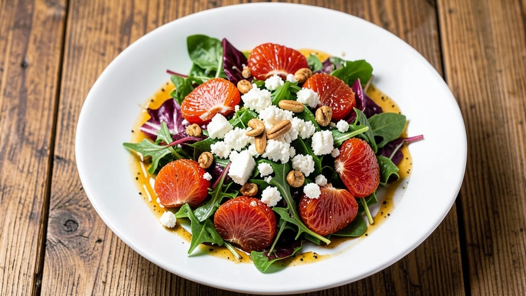 Cara Cara Orange Salad Recipe: Zesty Citrus Pop and Creamy Feta Fusion