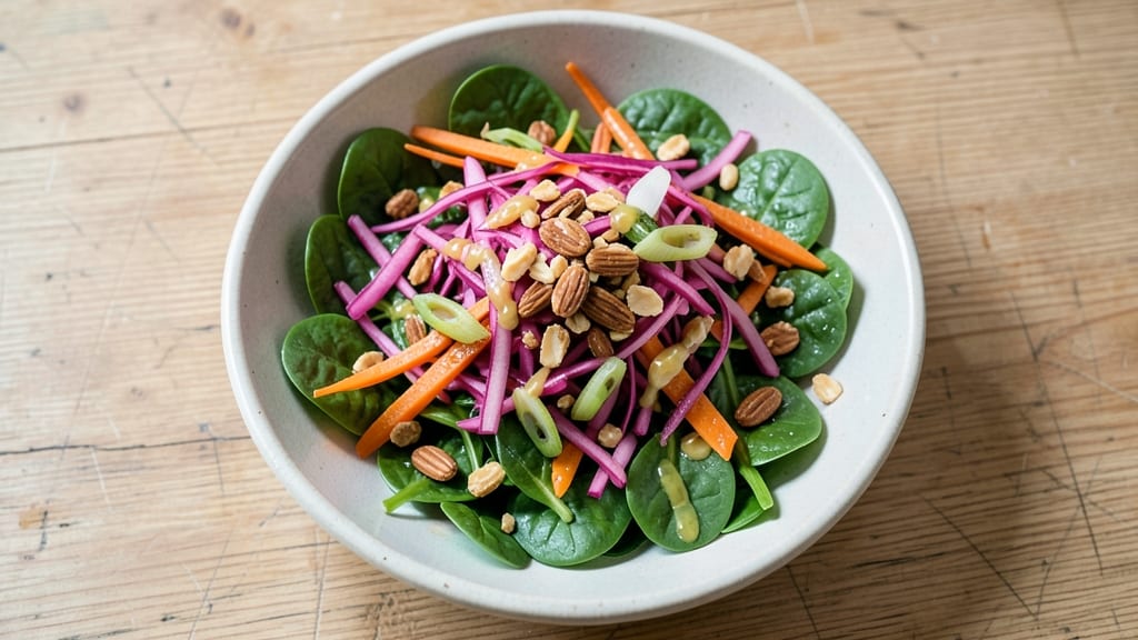 Citrus Asian Crunch Salad Panera Recipe: Bright Lime-Ginger Dressing with Toasted Almonds