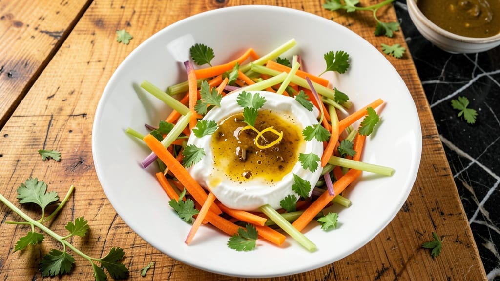 Classic Carrot Salad Recipe: Crunchy Celery Crowns and Citrusy Herb Dressing Fusion