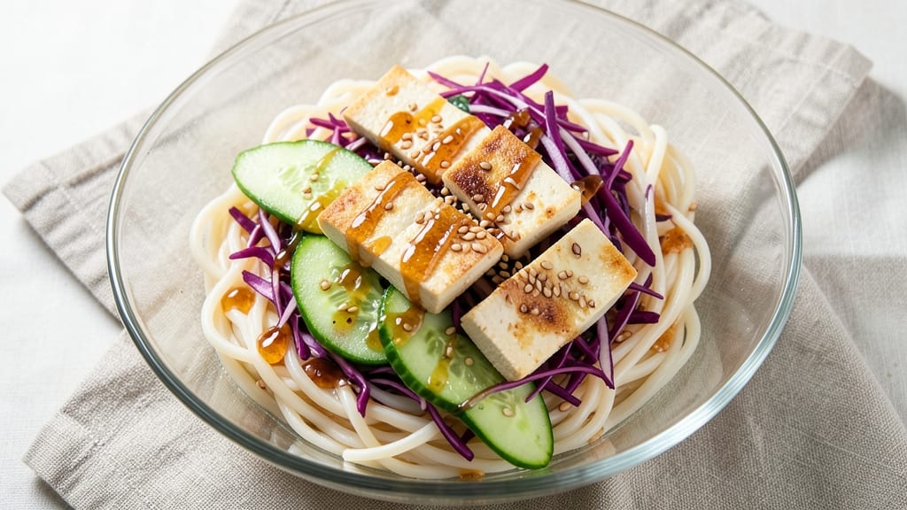 Cold Udon Salad Recipe: Chewy Noodles With Cool Sesame-Lime Dressing