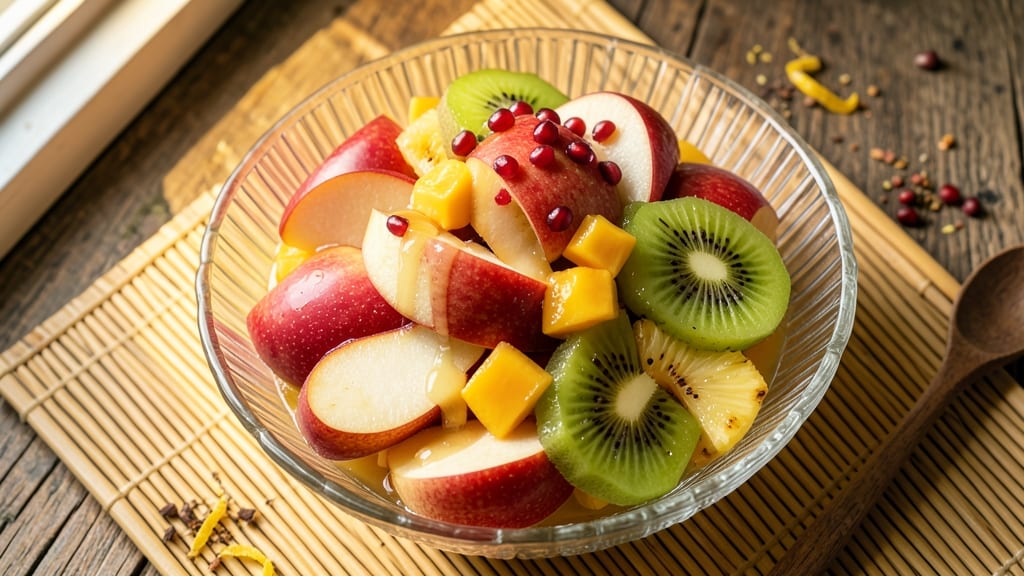 Chinese Fruit Salad Recipe: Tropical Brightness With Citrus-Marinated Crunch