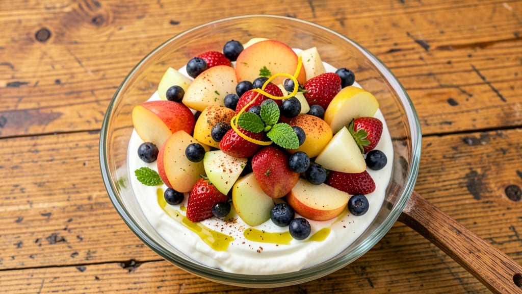 Chickahominy House Fruit Salad Recipe: Southern-Style Sweetness With Herbed Yogurt Dressing