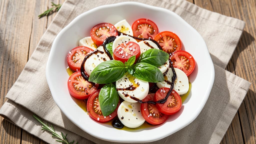 Caprese Salad Ddv Recipe: Fresh Mozzarella, Heirloom Tomatoes, and Basil Bliss