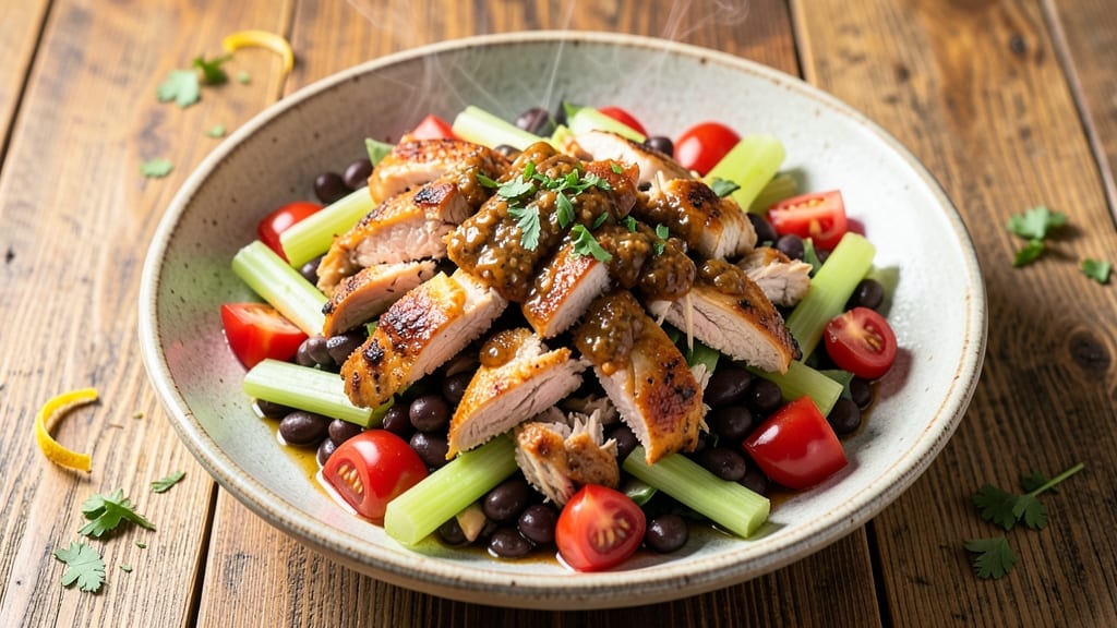 Chopt Chicken Tinga Salad Recipe: Smoky Chipotle Chicken Over Crisp Celery Crowns