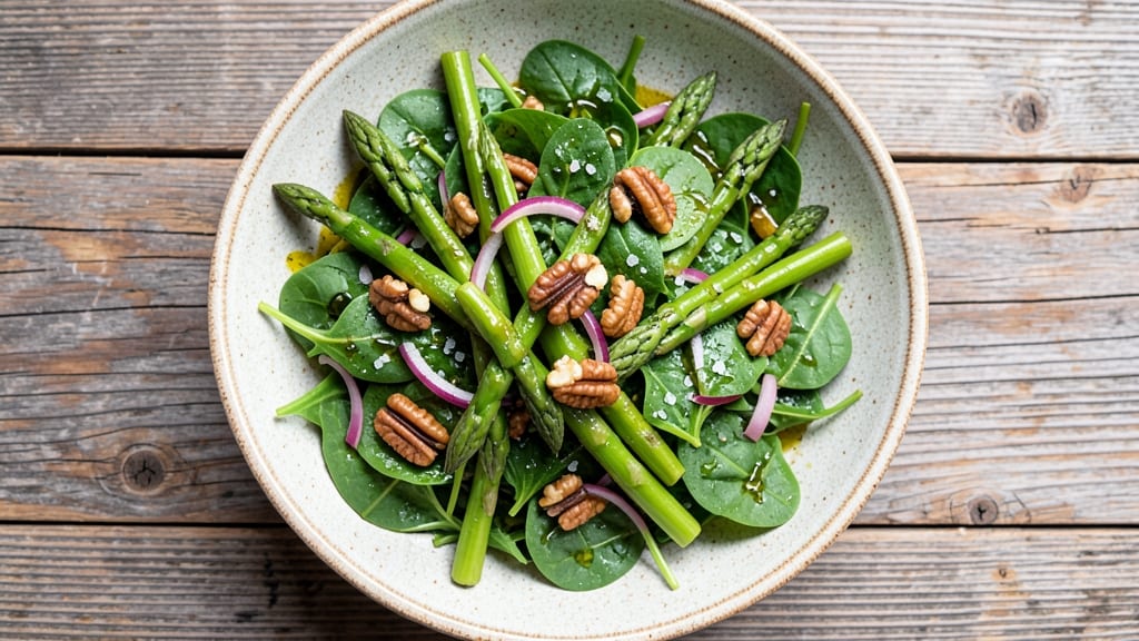Chopped Asparagus Salad Recipe: Bright Greens and Crisp Asparagus Bite