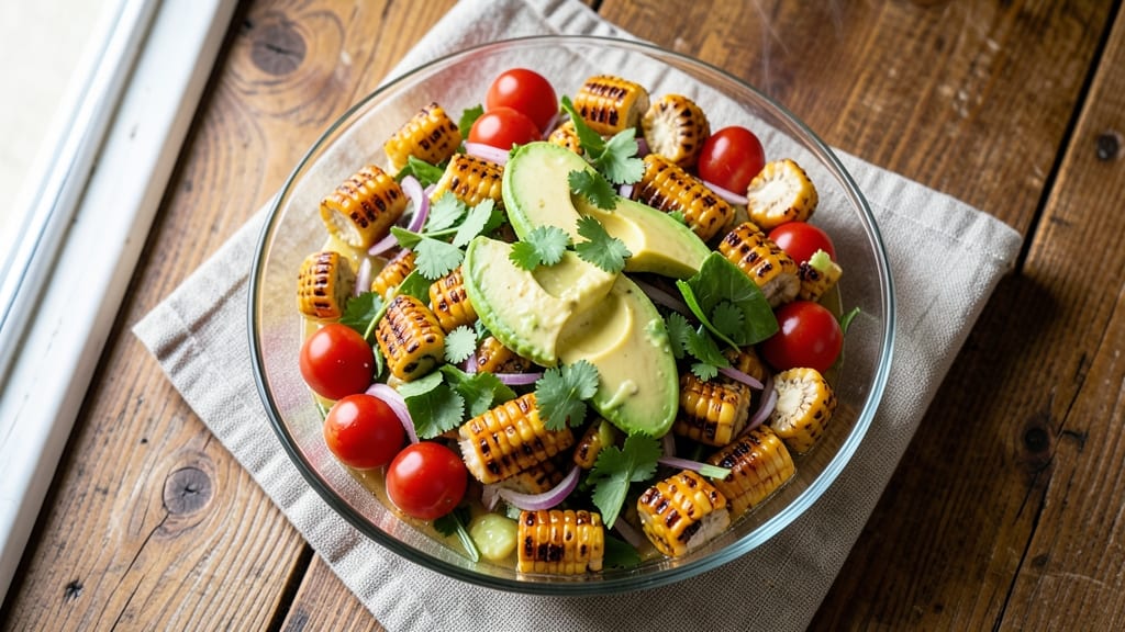 Cold Sweet Corn Salad Recipe: Summer Vibes in 15 Minutes