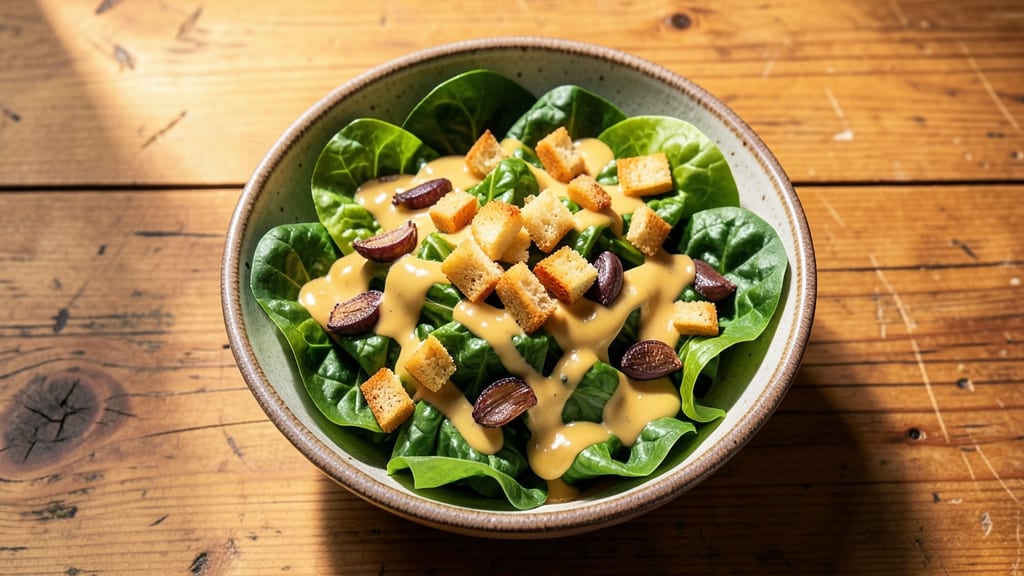 Carmine's Caesar Salad Recipe: Smoky Garlic-Anchovy Cream With Crisp Celery Crowns