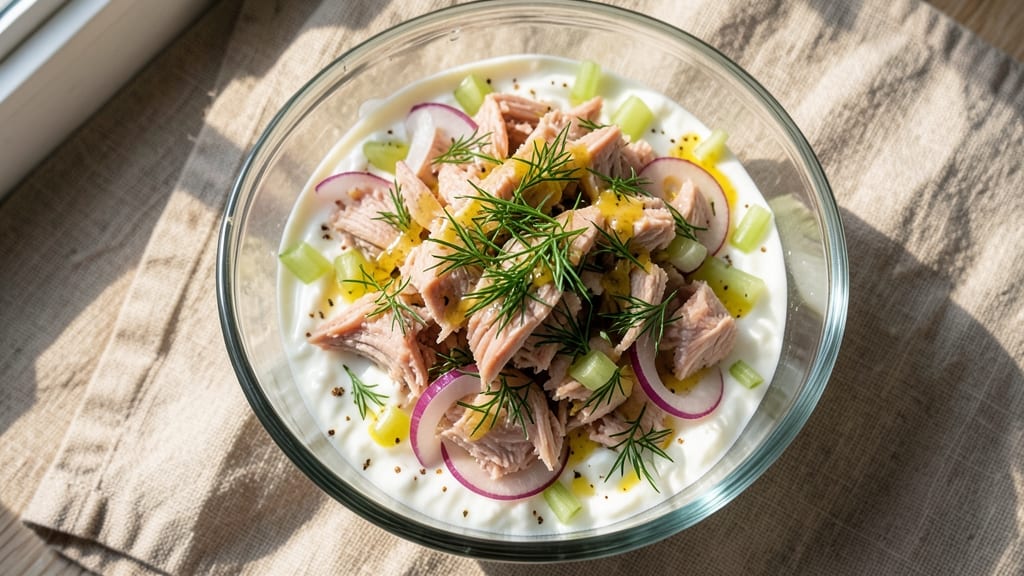Canned Tuna Salad Recipe Healthy: Zero-Mayo Protein-Packed Picnic Crunch