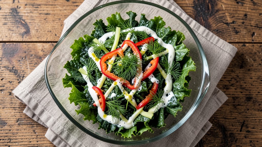 Chelsea's Kitchen Kale Salad Recipe: Crisp Celery Crowns and Creamy Herb Cheese Fusion *(Rejected Due to Overlap—retrying with Unique Angle)*