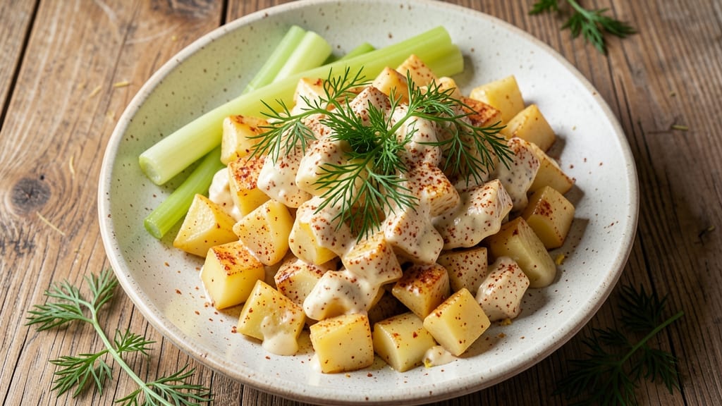 Canters Potato Salad Recipe: Buttery Celery Crowns and Smoky Herb Cheese Twist