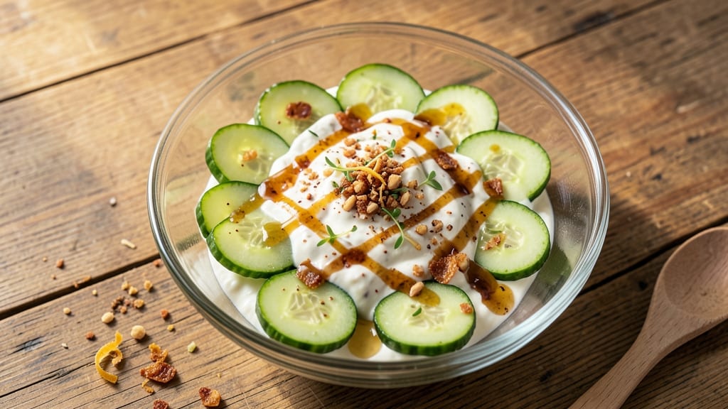 Sweet Creamy Cucumber Salad Recipe: Refreshing Summer Crunch in 10 Minutes