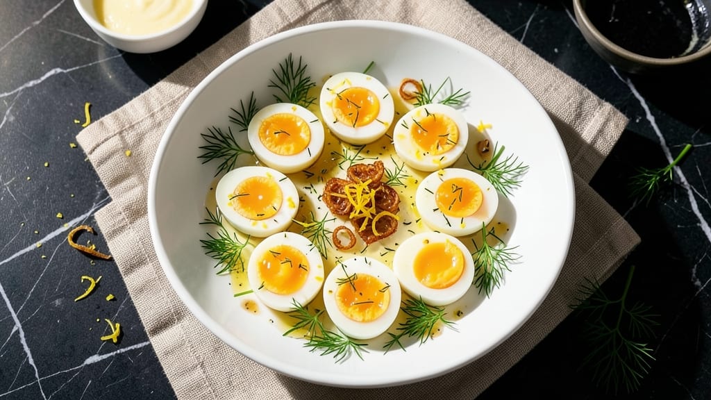Zesty Egg Salad Recipe: Bright Lemon-Pepper Crunch Without Mayo Cling