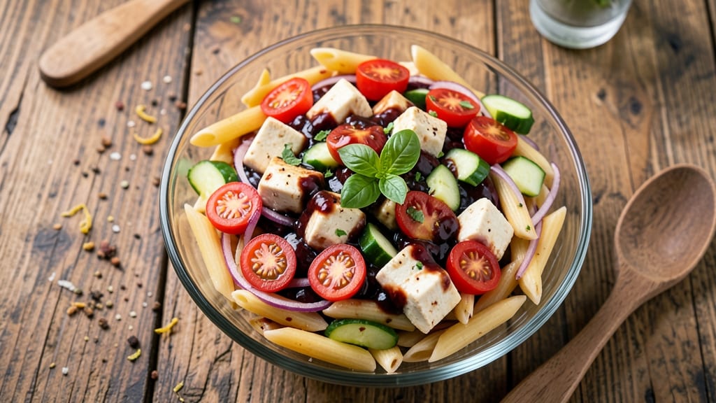Vegan Pasta Salad Recipe With Balsamic Vinegar: Bright Tangy Twist for Picnic Perfection