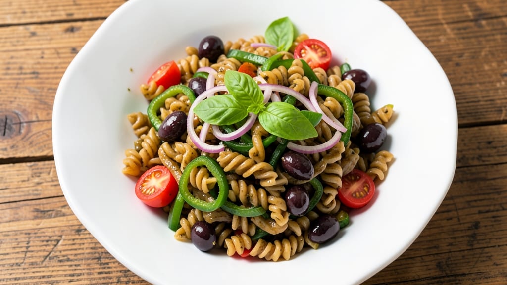 Cold Fusilli Pasta Salad Recipe: Lemon-Herb Vinaigrette That Stays Fresh for Days